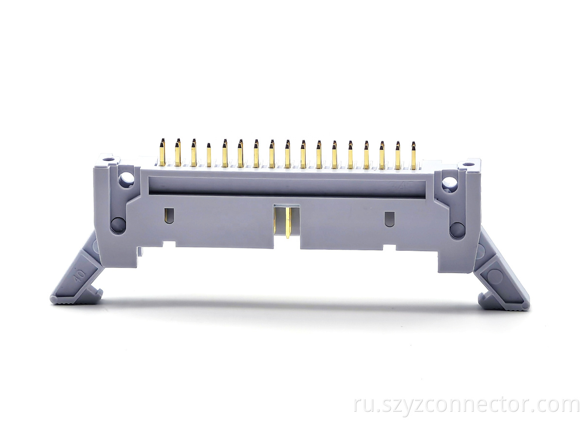 2.54mm Pitch Ejector header Connector One Pin Missing Straight 2*17P